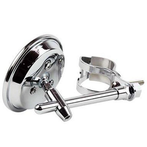 フォーククランプミラー 3インチラウンド クローム