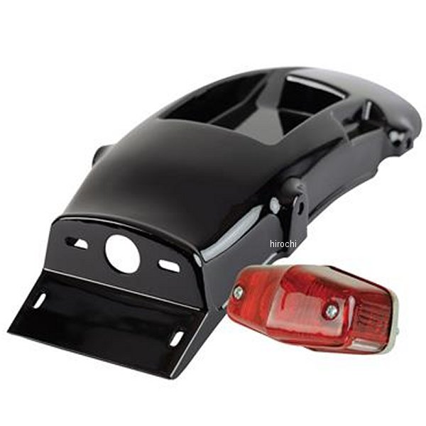 フェンダーレスキット バッテリーイン ルーカスL525 78年以降 SR500、SR400 黒塗装仕上げ