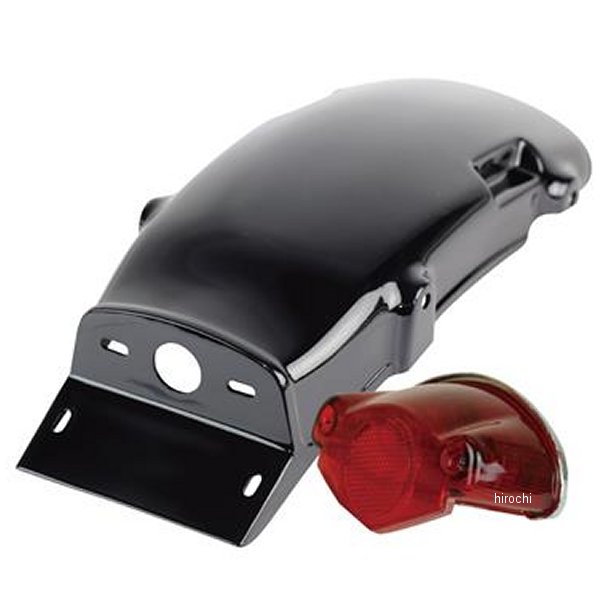 フェンダーレスキット ミラー38ET 78年以降 SR500、SR400 黒塗装仕上げ