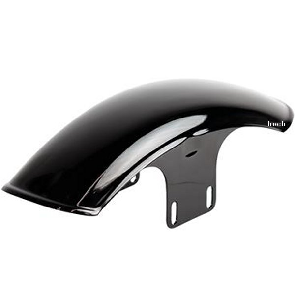 タイトリブ フロントフェンダー ショート 78年以降 SR500、SR400 黒塗装仕上げ