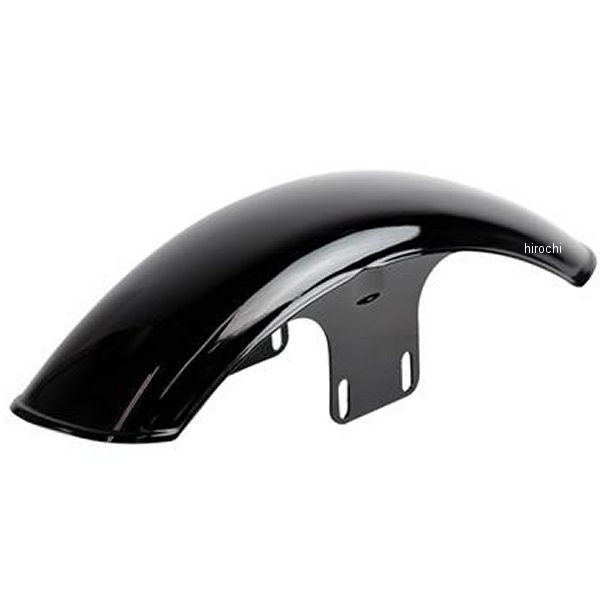 タイトリブ フロントフェンダー ミドル 78年以降 SR500、SR400 黒塗装仕上げ