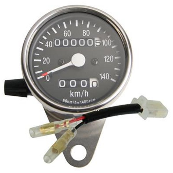 サイドマウントメーターキット φ60 トリップ付き SR500、SR400 ドラムブレーキ車