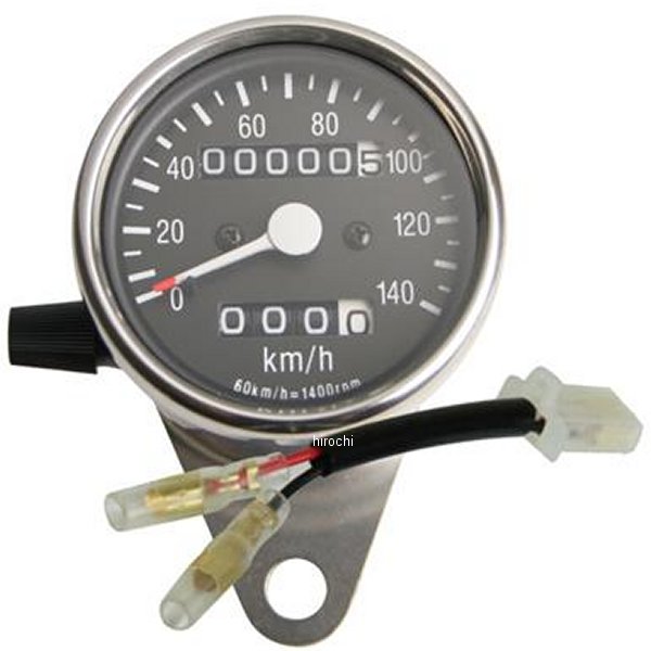 サイドマウントメーターキット φ60 トリップ付き 黒ボディ 06年以前 250TR