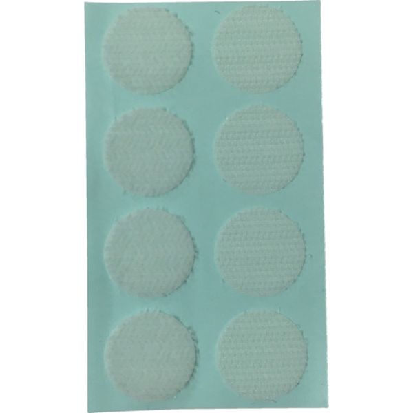 マジックテープ ワンタッチ 22φ 8コ入り ホワイト