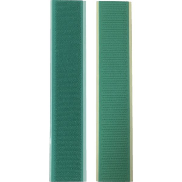 マジックテープ アイロンワンタッチ 25mm×15cm グリーン