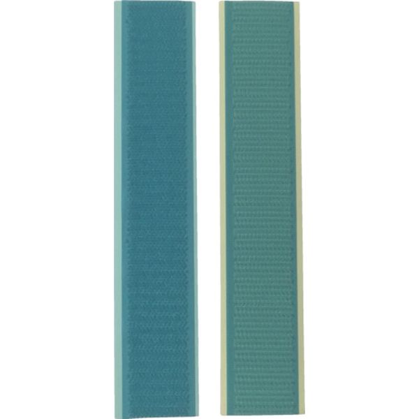 マジックテープ アイロンワンタッチ 25mm×15cm ライトブルー