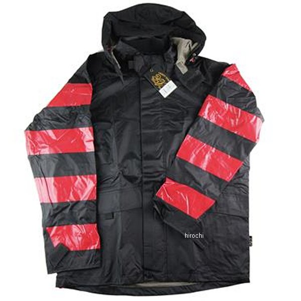 PRISON RAIN SUIT 防水レインスーツ XLサイズ 赤