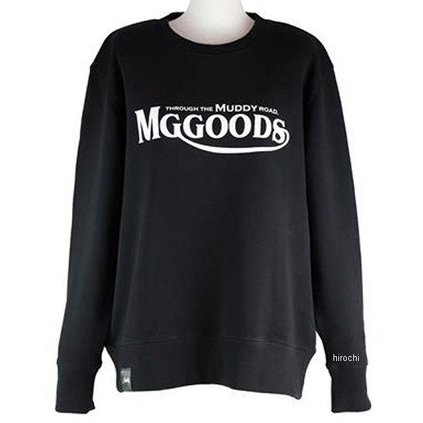 MGGOODS SmiLes 8.8oz クルーネック Mサイズ 黒