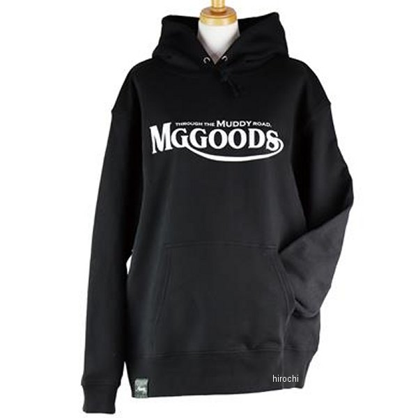 MGGOODS SmiLes 10.0oz フーディー Sサイズ 黒