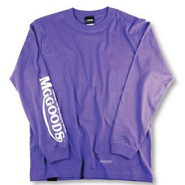 MGGOODS SmiLes LS Tシャツ Lサイズ パープル