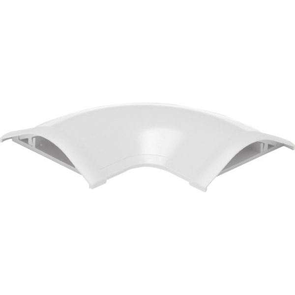 ガードマン2R型付属品 平面マガリ 1号 ホワイト