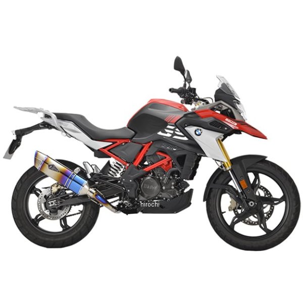 アールズギア r's gear フルエキゾースト GTスペック 23年以降 G310GS/R チタンドラッグブルー