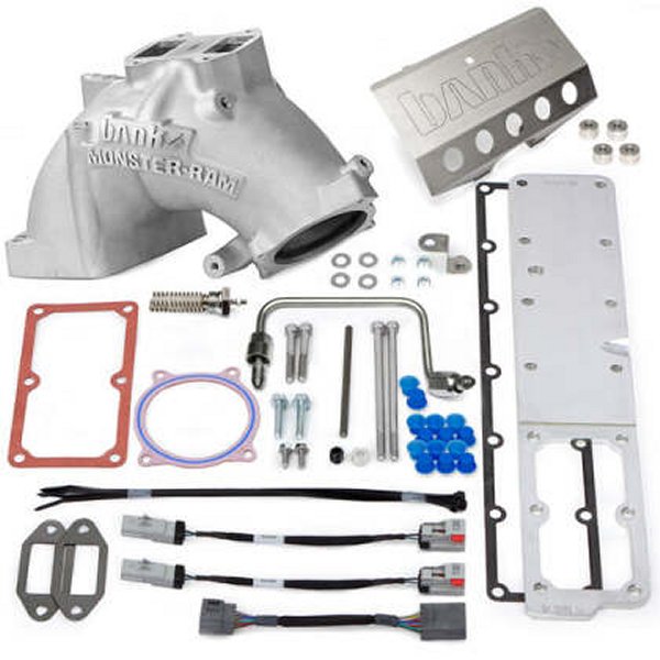 13-18 Ram 6.7L Monster-Ram インテークシステム Gen-2 w/Fuel Line - Natural w/Heater System