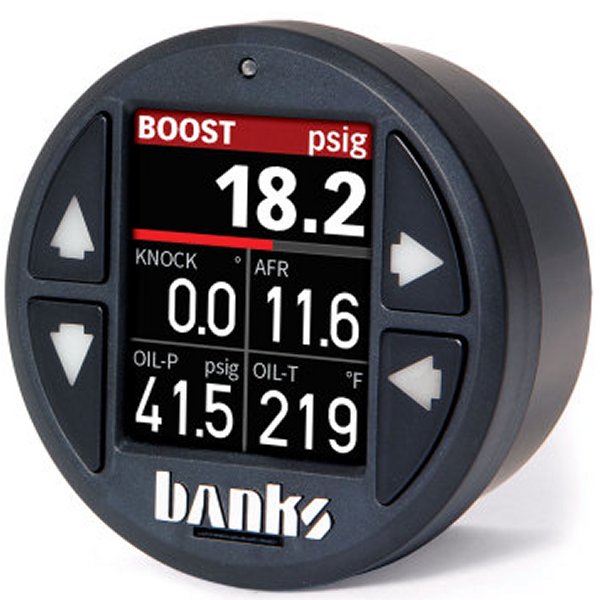 01-10 6.6L Duramax iDash 1.8 Super Gauge for Six-Gun / EconoMind / Speedbrake