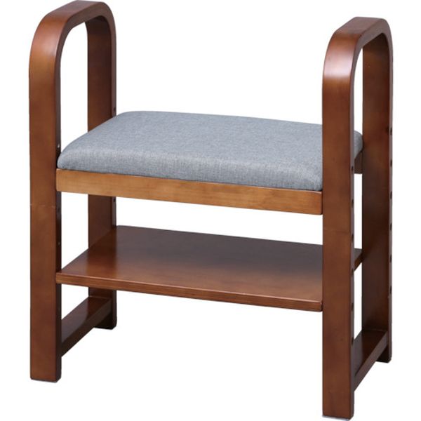 512788 玄関椅子 CG-55 ブラウン