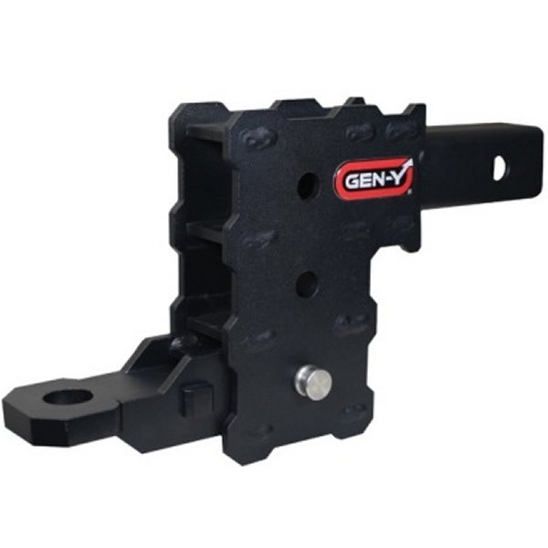 Phantom 2in Hollow Shank 4.5in Drop 500lb TW 12K Hitch w/GH-102541 Mount/GH-102359 Pin & Clip