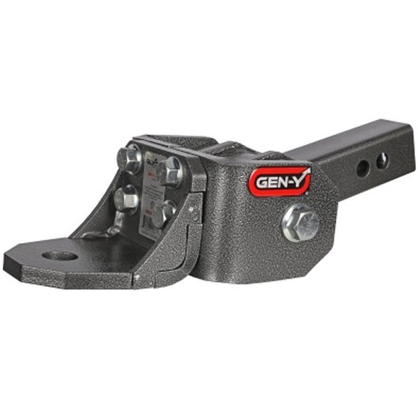 Glyder Torsion-Flex 2in Shank 2in Drop 7K Hitch w/Ball Platform/1in Diameter Mounting Hole