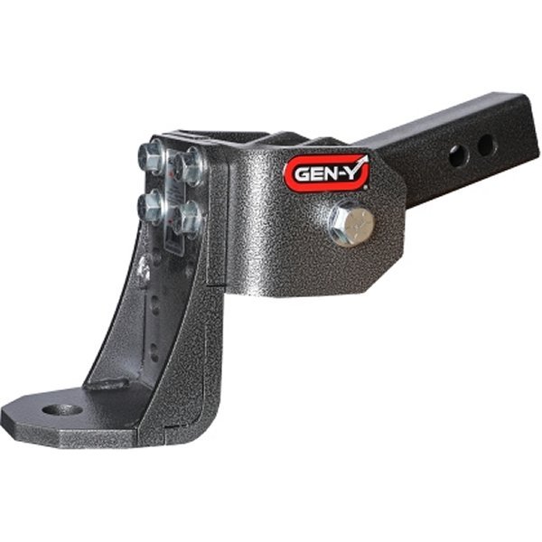 Glyder Torsion-Flex 2in Shank 6in Drop 7K Hitch w/Ball Platform/1in Diameter Mounting Hole