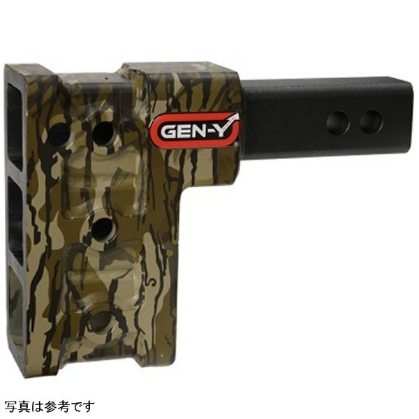 Mega Duty 2in Shank 5in Drop 1.5K TW 10K (Hitch Only) - Mossy Oak