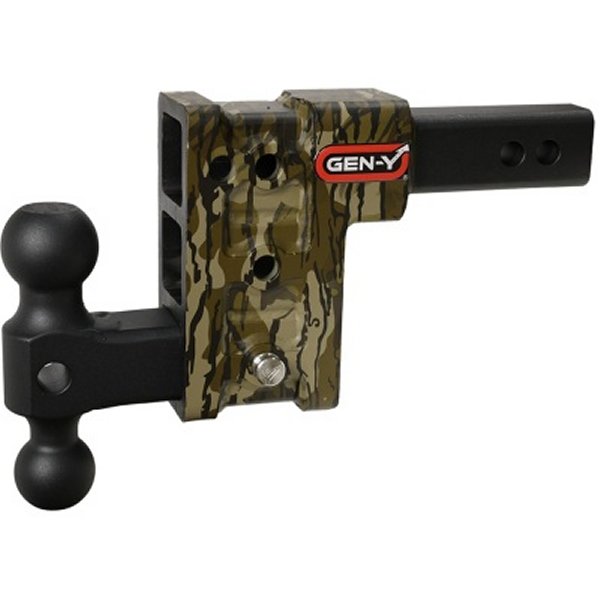 Mega Duty 2in Shank 5in Drop 2K TW 16K Hitch w/GH-051 Dual-Ball - Mossy Oak