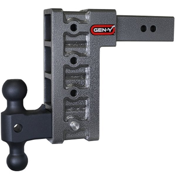 Mega Duty 2.5in Shank 9in Drop 3K TW 21K Hitch w/GH-061 Dual-Ball