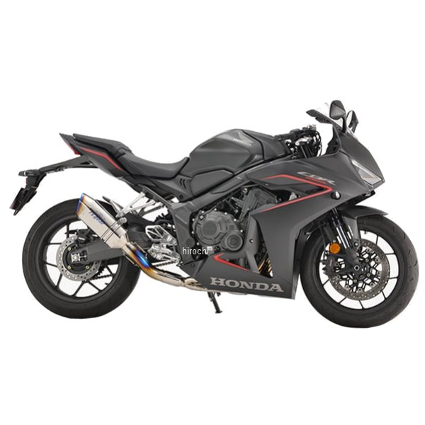 アールズギア r's gear フルエキゾースト GP SPEC シングル CBR650R、CB650R チタンポリッシュ