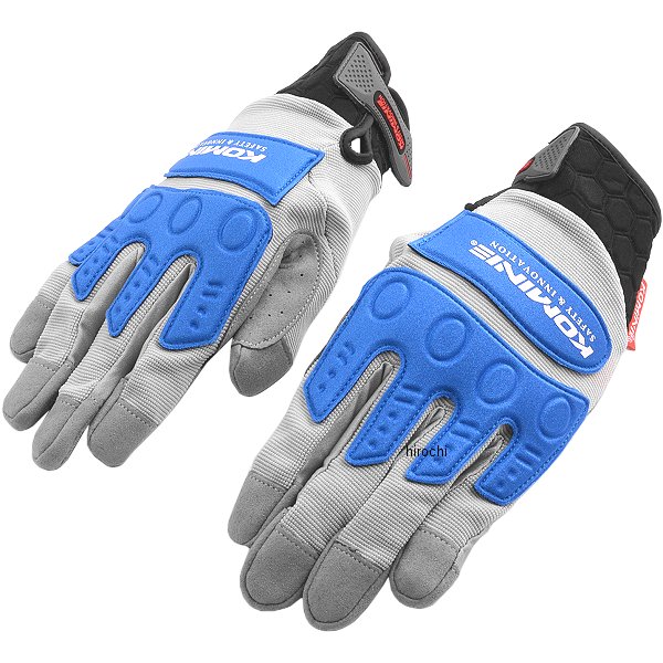 GK-134 インストラクターグローブプロ EX グレー/ブルー