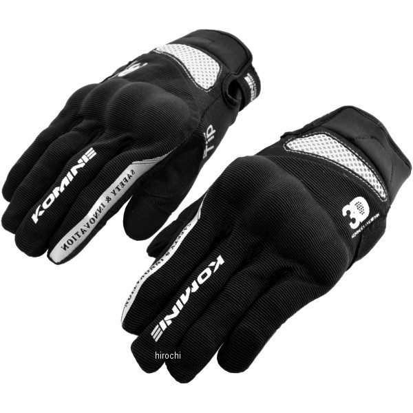 春夏モデル 3Dプロテクトメッシュグローブ 黒