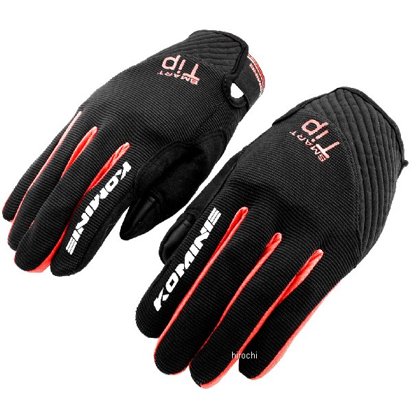 春夏モデル ストレッチメッシュグローブ ルーチェ2 黒/赤