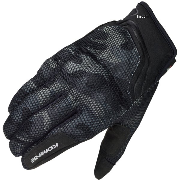 春夏モデル プロテクト3Dメッシュグローブ-ドウジ 3D ブラックカモ