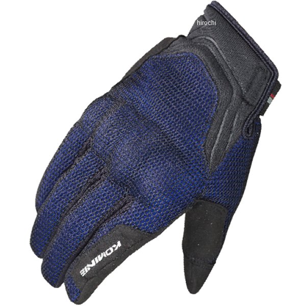 春夏モデル プロテクト3Dメッシュグローブ-ドウジ 3D 青