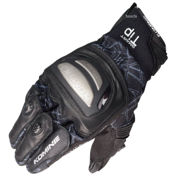 春夏モデル チタニウムメッシュグローブ 黒