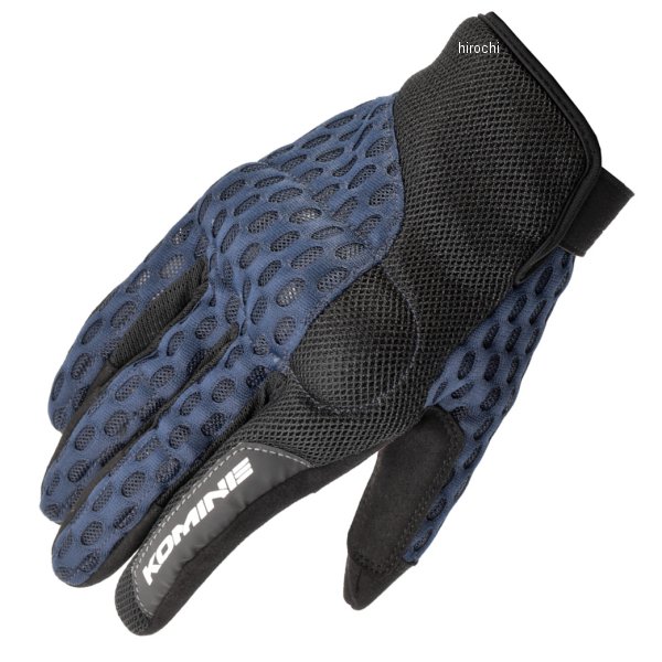 春夏モデル プロテクトクーリングメッシュグローブ ネイビー