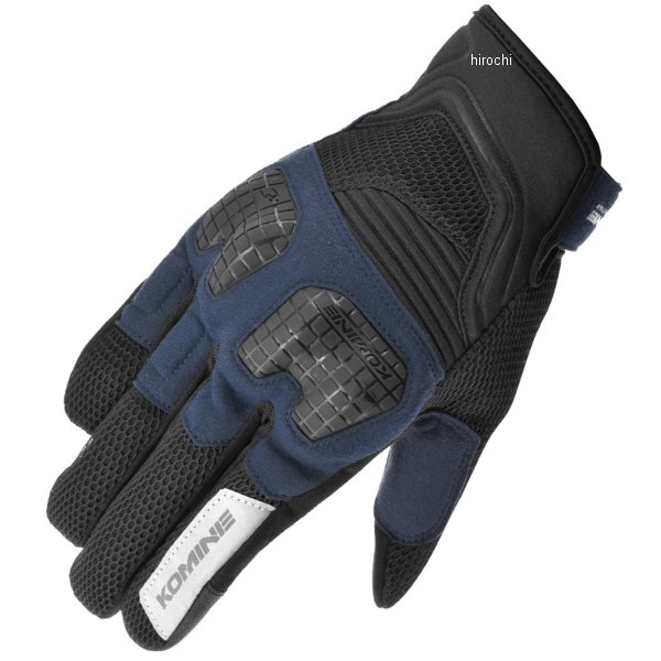 春夏モデル 3Dメッシュプロテクトグローブ 3Dネイビー