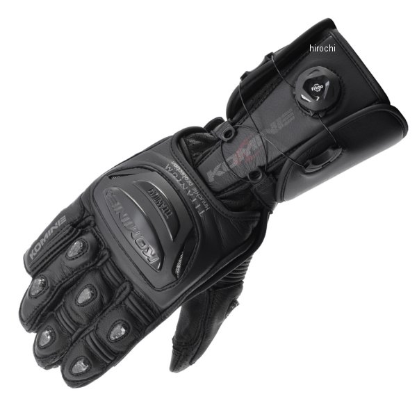 春夏モデル ダイアルフィットレーシンググローブ 黒