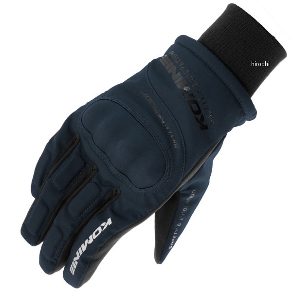 秋冬モデル WPプロテクトウインターグローブ-キトラ ミッドナイトブルー