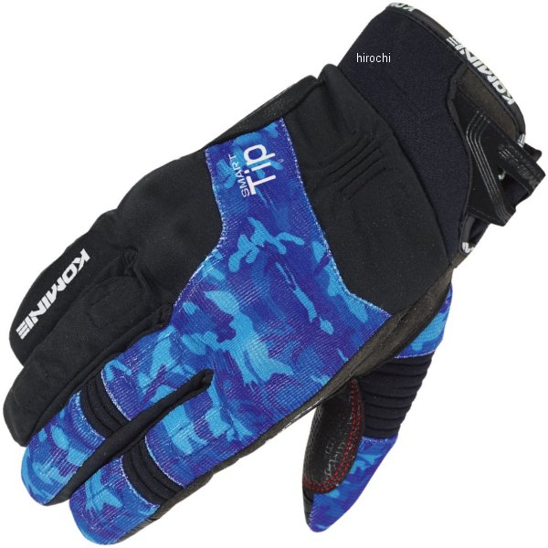 秋冬モデル プロテクトウインターグローブ 黒/ブルーカモ