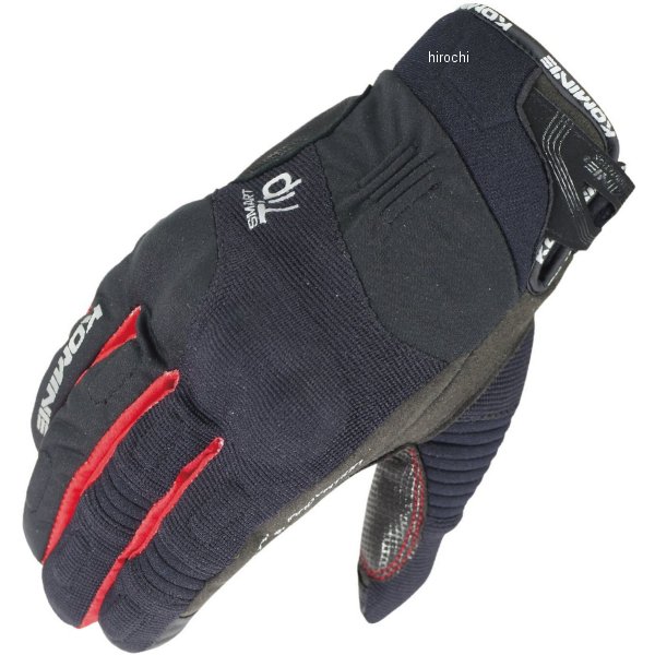 秋冬モデル プロテクトウインターグローブ 黒/赤