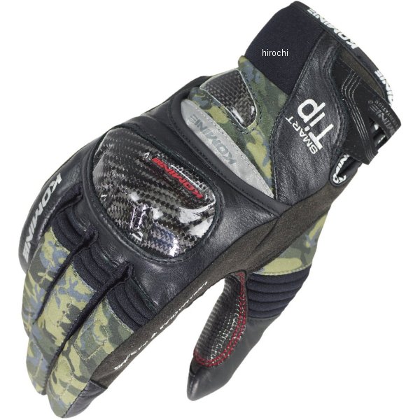 秋冬モデル カーボンプロテクトウインターグローブ 黒/カモ
