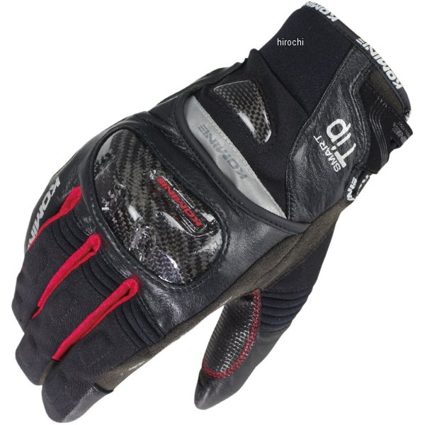 秋冬モデル カーボンプロテクトウインターグローブ 黒/赤