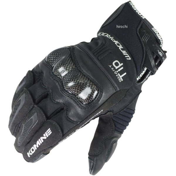 秋冬モデル カーボンプロテクトウインドプルーフグローブ 黒