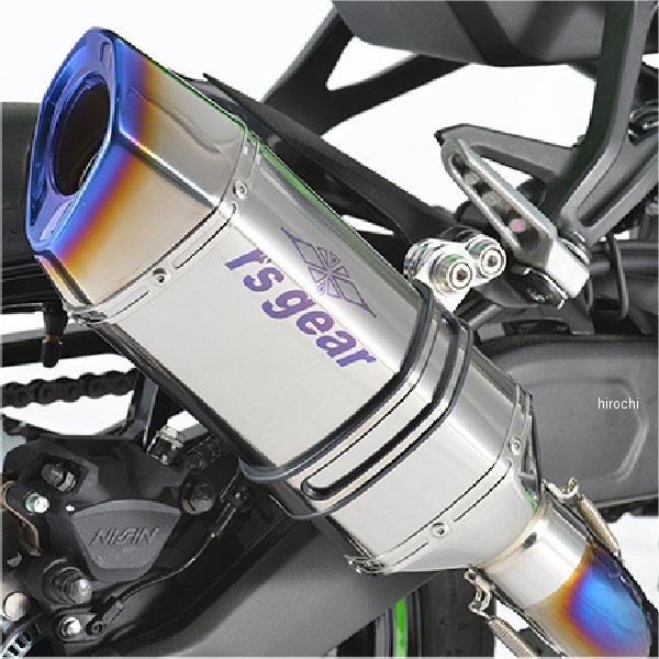 アールズギア r's gear スリップオンマフラー GPスペック ZX-25 チタンポリッシュ