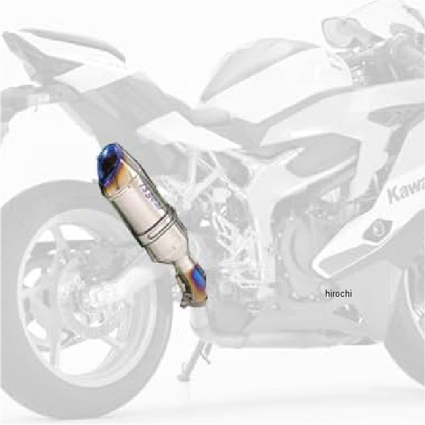 GPスペック スリップオンマフラー 23年- NinjaZX-4R SE チタンポリッシュ