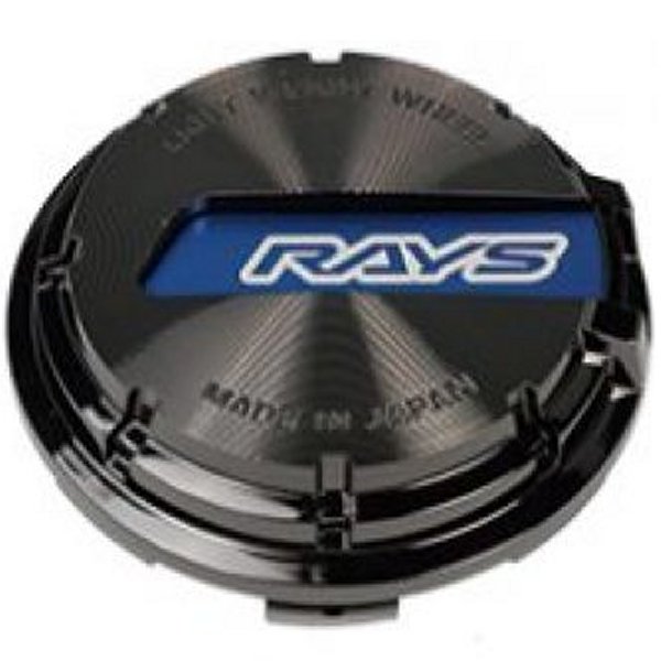 WR センターキャップ (Blue/ブラック Chrome) (57CR / 57DR)