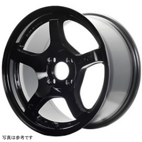 57CR 19x9.5 +25 5x112 Glossy ブラック Wheel