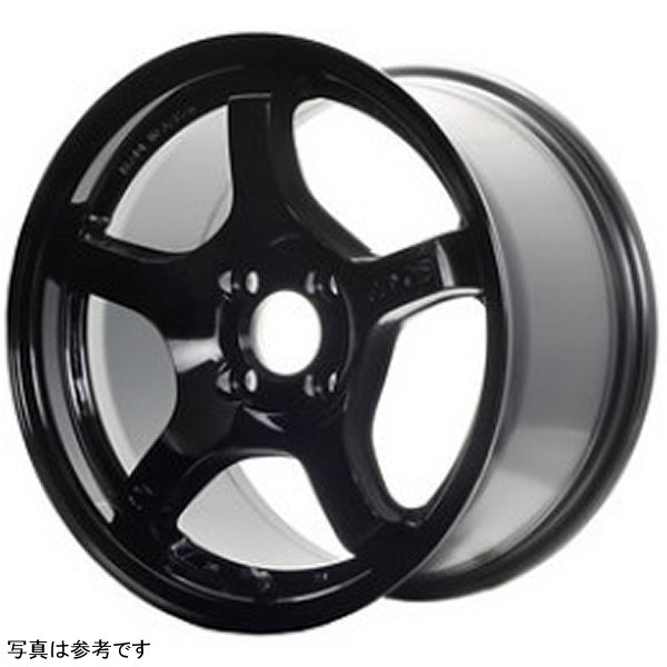 57CR 19x10.5 +22 5-114.3 Glossy ブラック Wheel