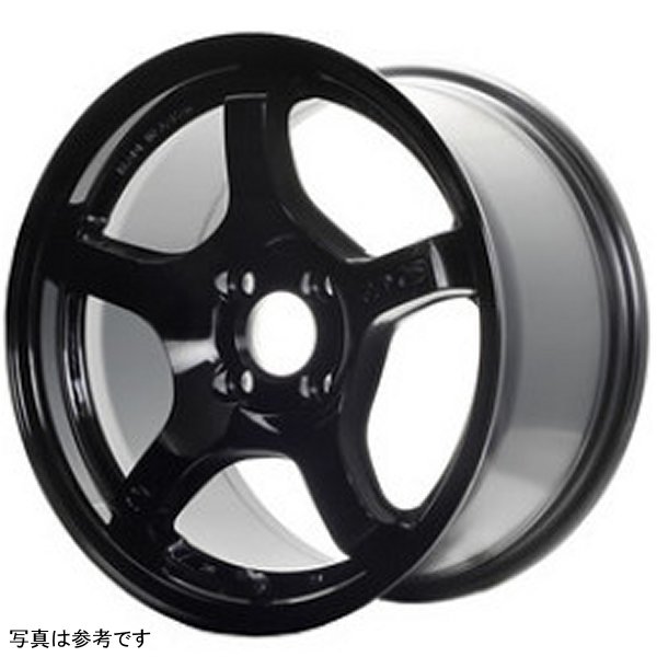 57CR 17x9 +38mm オフセット 5x100 Glossy ブラック Wheel