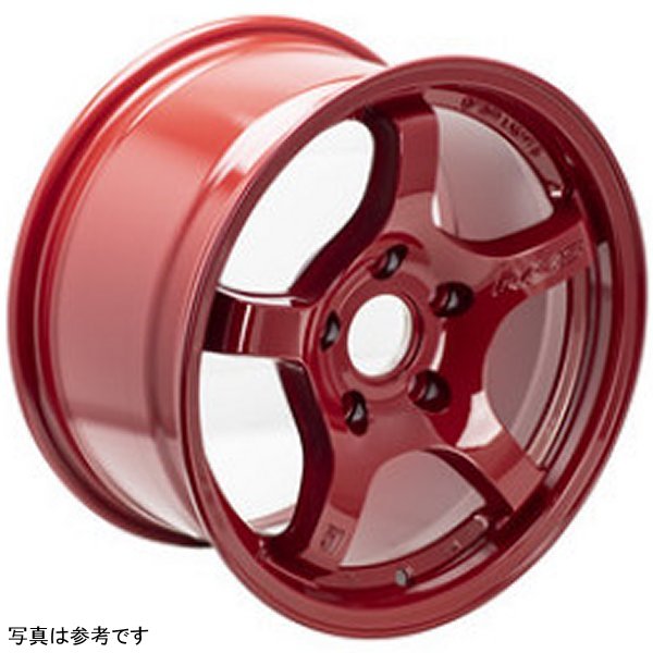 57CR 18x9.5 +38 5x114.3 Milano Red Wheel