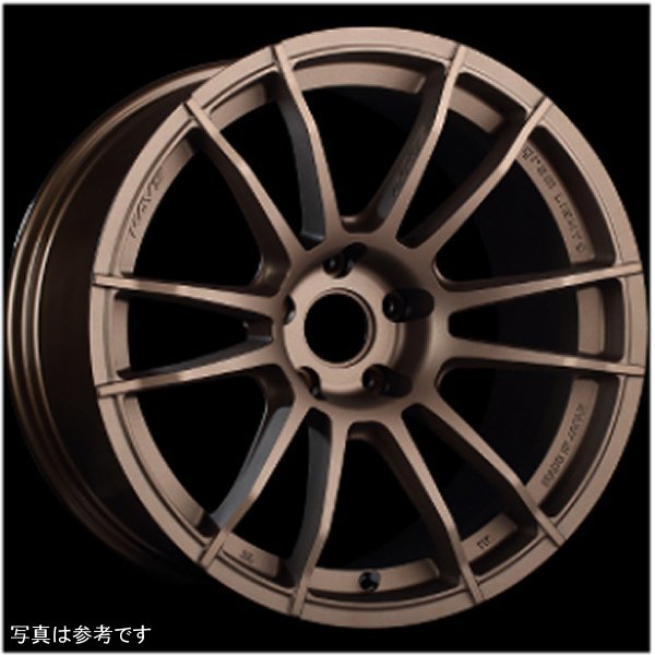 57XR 18x9.5 +22 5-114.3 ダークブロンズ Wheel
