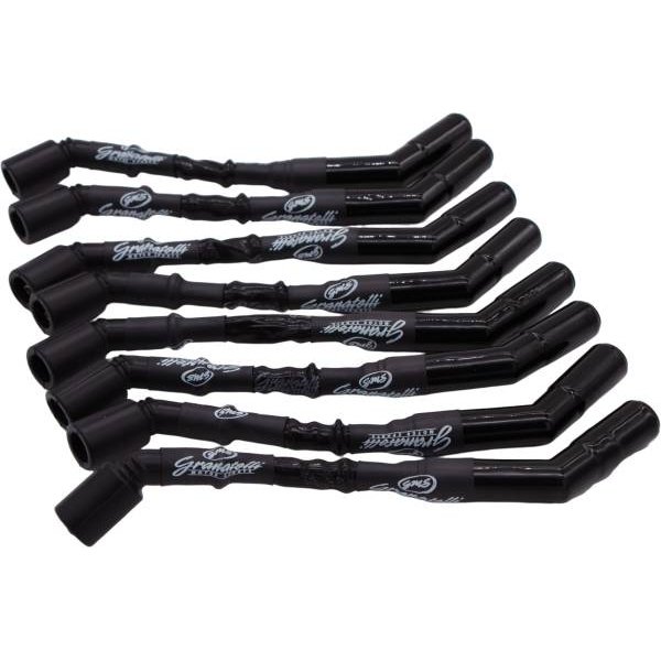 14-21 GM LT1 6.2L V-8 Hi-Perf Ignition Wire Connector Kit w/ブラック Sleeves/Ceramic Boot